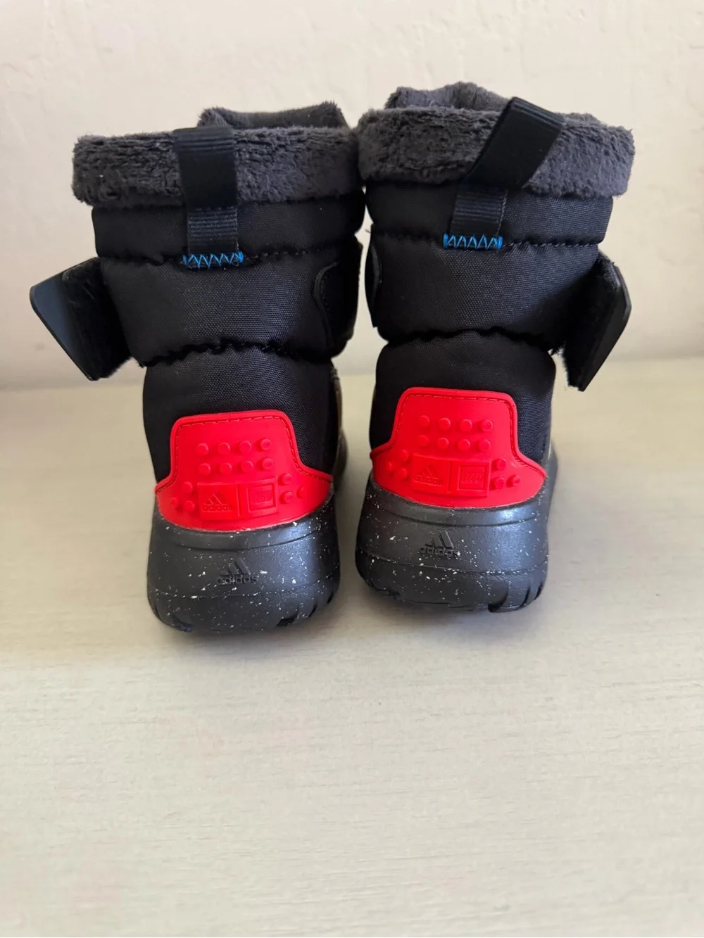 adidas Kids Black, Yellow & Red Rain & Snow Boots